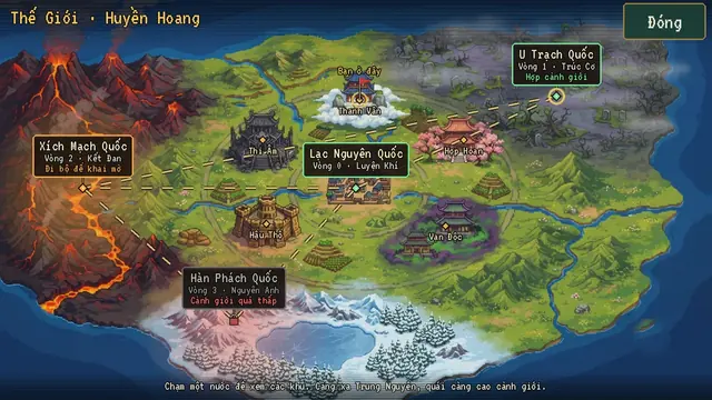 Bản đồ Huyền Hoang